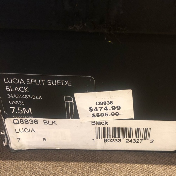 NWT Coach Suede Boots - Picture 6 of 6